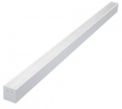 Oprawa Liniowa Qualis 112cm 30w 4k Biała Klosz Pc Mikro