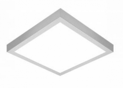 Plafoniera MADERA 3 LED 310X310MM 1900LM 840 IP44 PRM SZARY (15W)