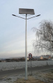 Lampa solarna uliczna LED 2x40W / panel 270W / słup 5m / 120Ah