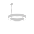 Geometric Ring Led Di-in 800 124w 8650/3750lm 840 Opal Szary Std