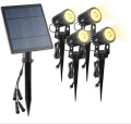 Lampa solarna LED RGB 4x3W 4000mAh