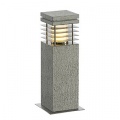 ARROCK GRANITE 40 floor lamp, granite, salt & pepper, E27, max. 15W