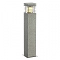 ARROCK GRANITE 70 floor lamp, granite, salt & pepper, E27, max. 15W