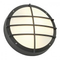 BULAN GRID lampa ścienna, okrągła, antracytowa, E27, maks. 2x25W
