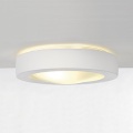 Lampa sufitowa GL 105 E27, okrągła, biały gips, maks. 15 W