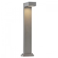 QUADRASYL floor lamp, SL 75, square, silver grey, GX53, max. 11W