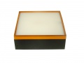 Panel Led Sadok Czarno Złoty 10w Dw