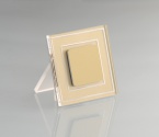 Kelly, szczotkowany złoty 8 LED, barwa: ciepły biały