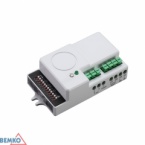 Czujnik Mikrofalowy Czujnik Mikrofalowy 600w 360* Ip20 Prostokątny Biały Sterowanie 1-10v