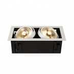 Kadux 2 Es111 Downlight, Kwadrat, Biała Matowa, Maks. 2x50w