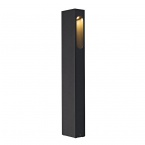 Slotbox 70 Podłogowa, Kwadrat, Antracyt, 4.5w Led, Ciepły Biały