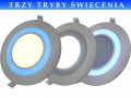 Downlight LED Easy 4W+2W dzienny biały + niebieski