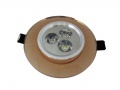 Downlight Led Power Drift Coffee 3*1w Biały Ciepły