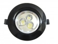 Downlight LED Alevil 3*1W ciepły biały