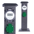 SO-05 IP44 dwa gniazda + programator elektroniczny