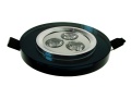 Downlight Led Power Avon Grafit 3*1w Biały Zimny