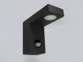 Oprawa Elewacyjna Led Laia 7w Ww Czarna Ip54 Z Czujnikiem Pir