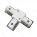T Railway Fitting 2 Wire White