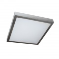 Plafoniera Led 16w 4000k Ip40 31x31 Stal+pmma+al.