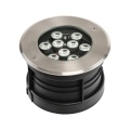 Oprawa najazdowa Runa 2 Led 150 Ed 9x1w Biały 3000k Ip67 45° Czarny