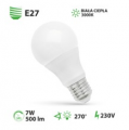 Żarówka Led Smd 2835 7w Kulka E27 Ciepła