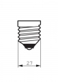Cla Ledbulb Nd 11-100w E27 Cw A67 Cl