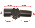 Uchwyt Regulowany Lampy Ulicznej 60/60mm