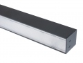 Oprawa Liniowa Qualis 112cm 30w 4k Grafit Klosz Pc Mikro