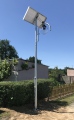 Latarnia solarna LED 8W / panel 275 / maszt 4,5m / 100Ah